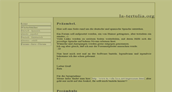 Desktop Screenshot of la-tertulia.org